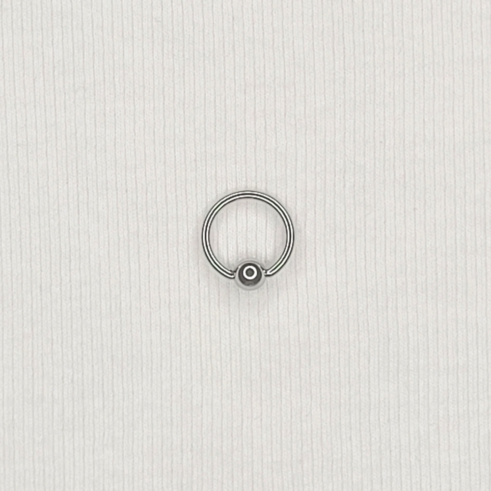 14 Gauge 12 Captive Bead Ring